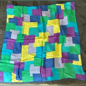 Vintage Oscar de la Renta Silk Scarf